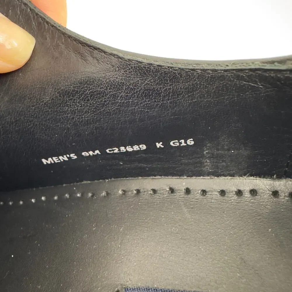 NWOB‎ Cole Haan Preston Grand Cap black leather Oxford M-9